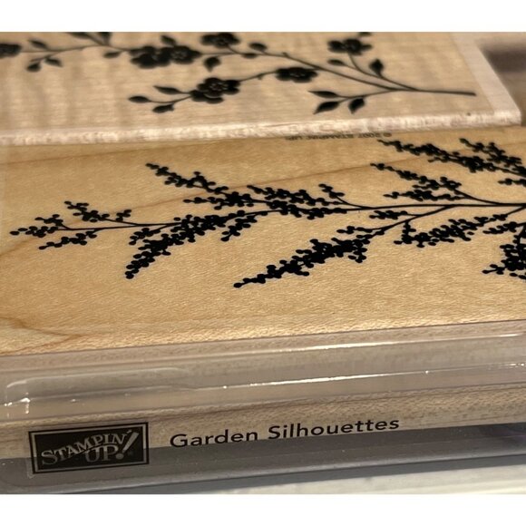 Stampin Up! Garden Silhouettes Rubber Stamp Set - Picture 3 of 3